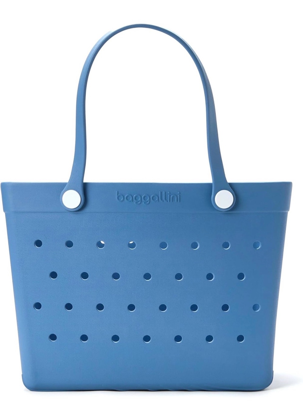 Baggallini Perforated Blue Tote